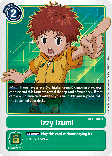 BT1-088 Izzy Izumi Single