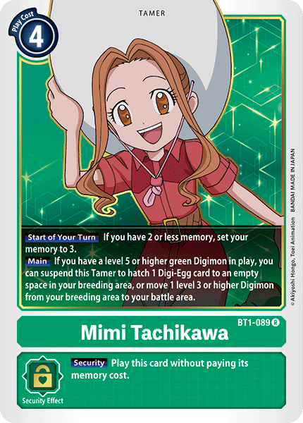 BT1-089 Mimi Tachikawa Single