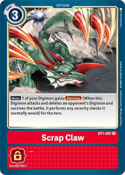 BT1-091 Scrap Claw Single