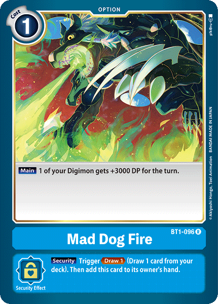 BT1-096 Mad Dog Fire Single