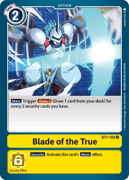 BT1-102 Blade of the True Single