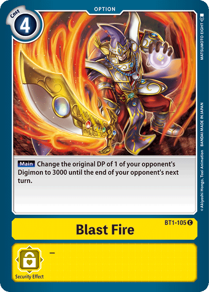 BT1-105 Blast Fire Single