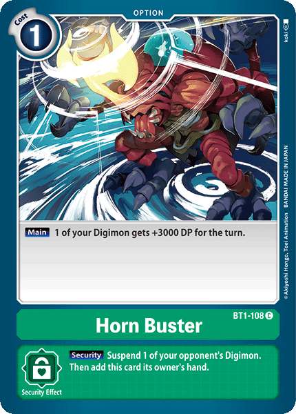 BT1-108 Horn Buster Single