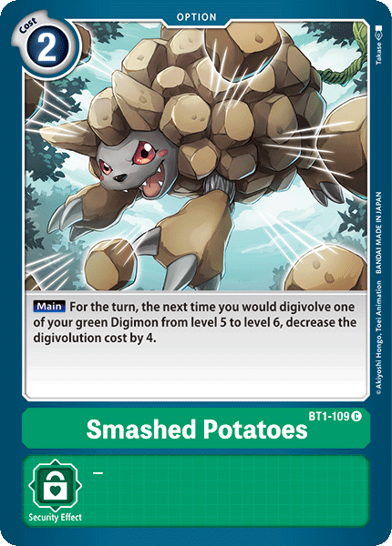 BT1-109 Smashed Potatoes Single