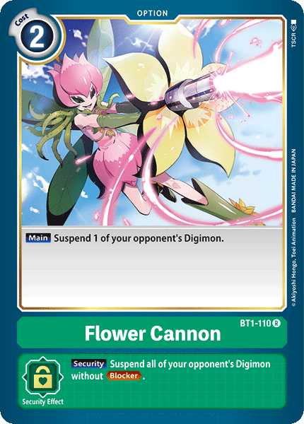 BT1-110 Flower Cannon Single