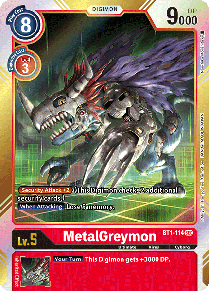 BT1-114 MetalGreymon Single