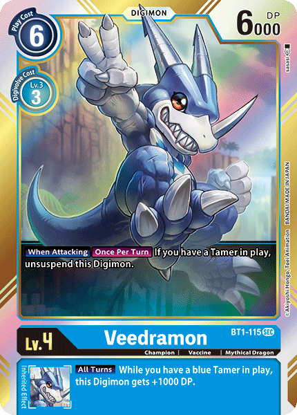 BT1-115 Veedramon Single