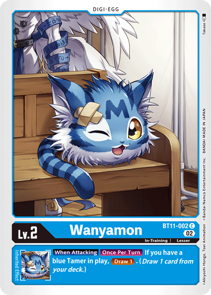 BT11-002 Wanyamon Single