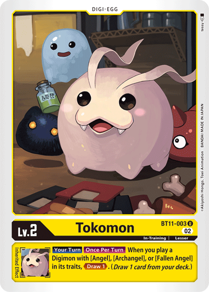 BT11-003 Tokomon Single