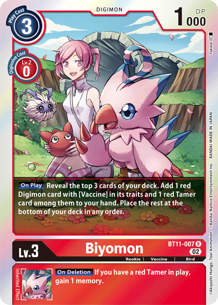 BT11-007 Biyomon Single