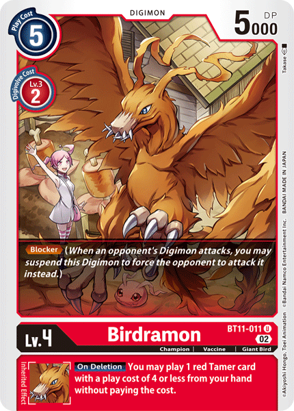 BT11-011 Birdamon Single