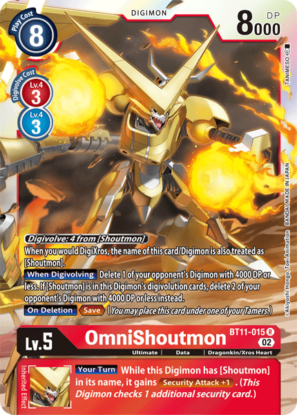 BT11-015 OmniShoutmon Single