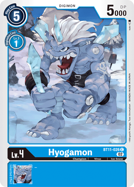 BT11-026 Hyogamon Single