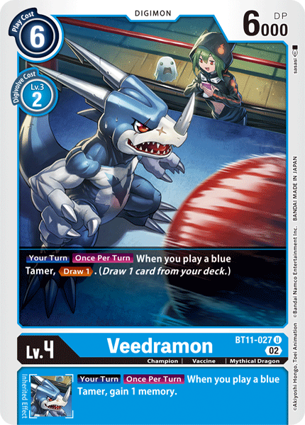 BT11-027 Veedramon Single