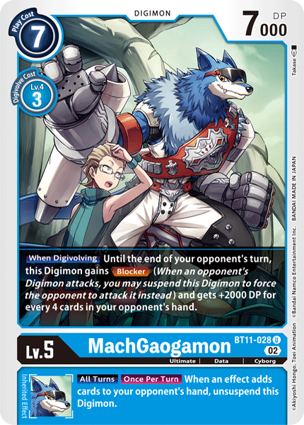 BT11-028 MachGaogamon Single