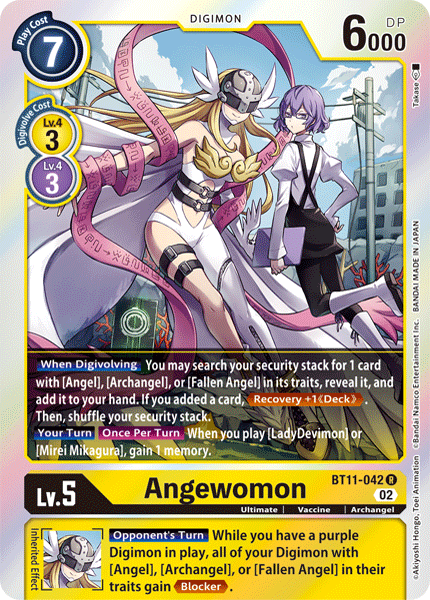 BT11-042 Angewomon Single