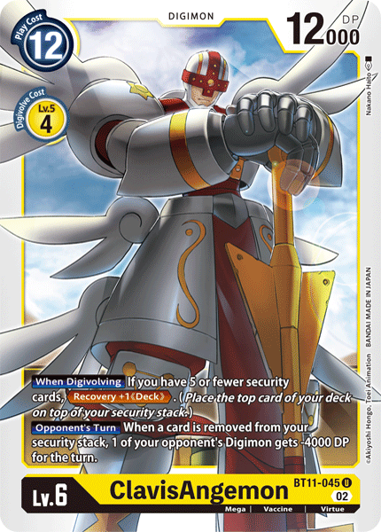 BT11-045 ClavisAngemon Single