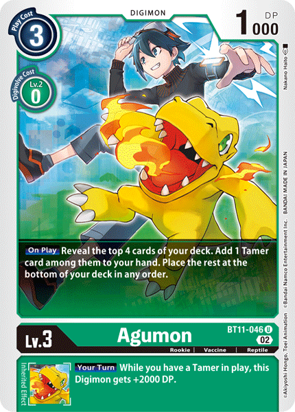 BT11-046 Agumon Single