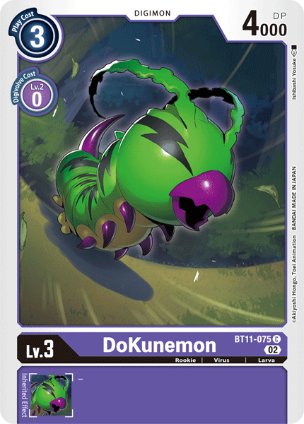 BT11-075 DoKunemon Single