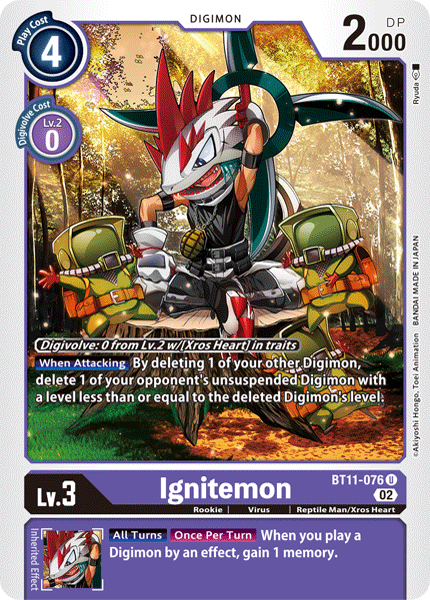 BT11-076 Ignitemon Single