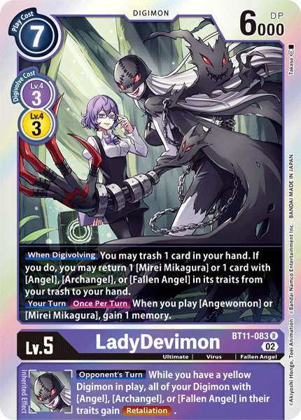 BT11-083 LadyDevimon Single