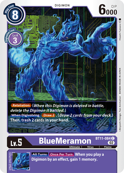 BT11-084 BlueMeramon Single