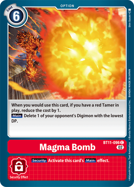 BT11-096 Magma Bomb Single