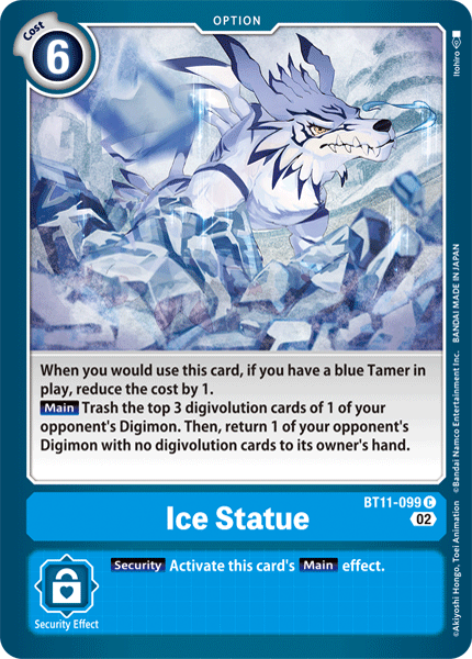 BT11-099 Ice Statue Single