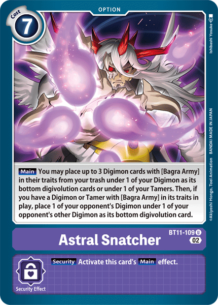 BT11-109 Astral Snatcher Single