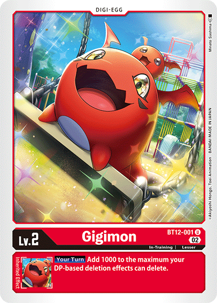 BT12-001 Gigimon Single