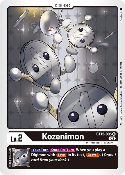 BT12-005 Kozenimon Single