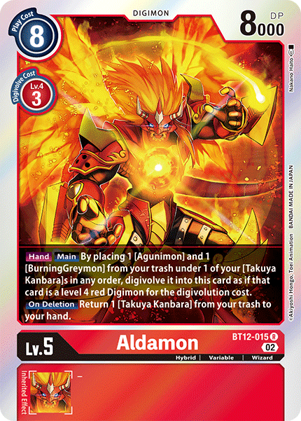 BT12-015 Aldamon Single