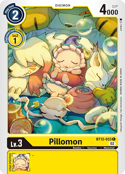 BT12-033 Pillomon Single