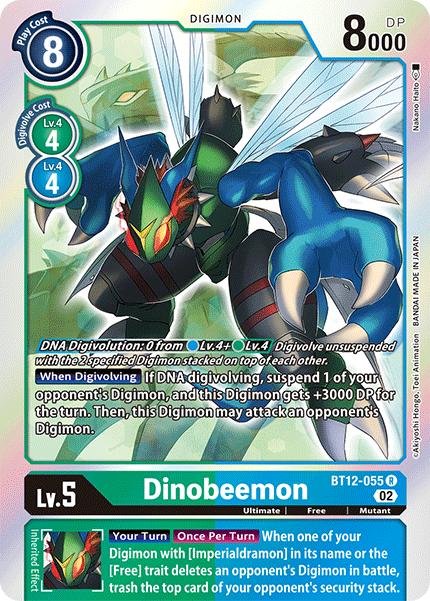 BT12-055 Dinobeemon Single