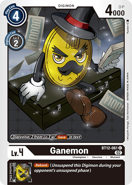 BT12-061 Ganemon Single