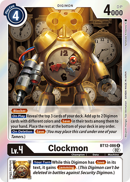 BT12-086 Clockmon Single