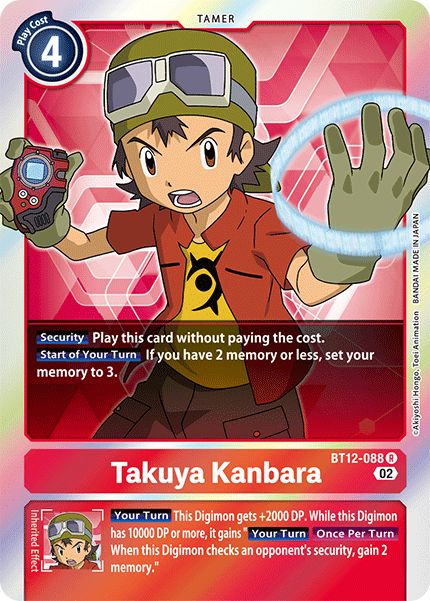 BT12-088 Takuya Kanbara Single