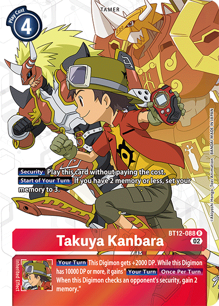 BT12-088 Takuya Kanbara Alt Art Single