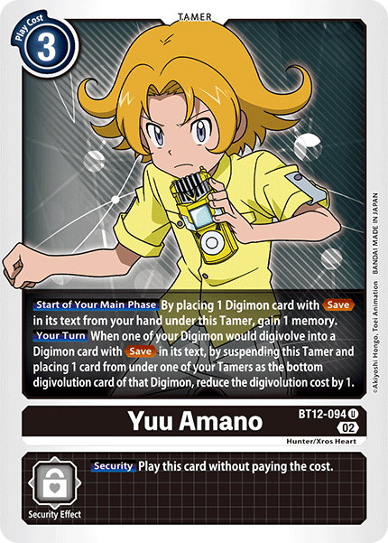 BT12-094 Yuu Amano Single