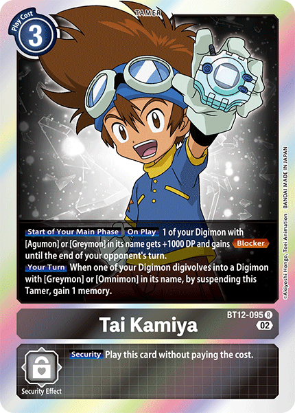 BT12-095 Tai Kamiya Single