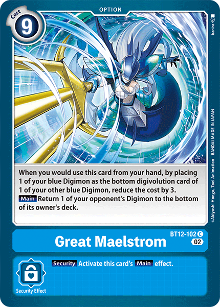 BT12-102 Great Maelstrom Single