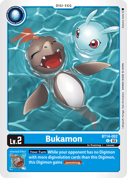 BT14-002 Bukamon Single