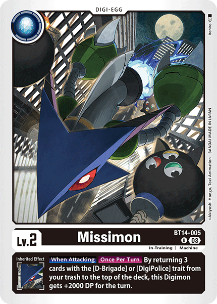 BT14-005 Missimon Single