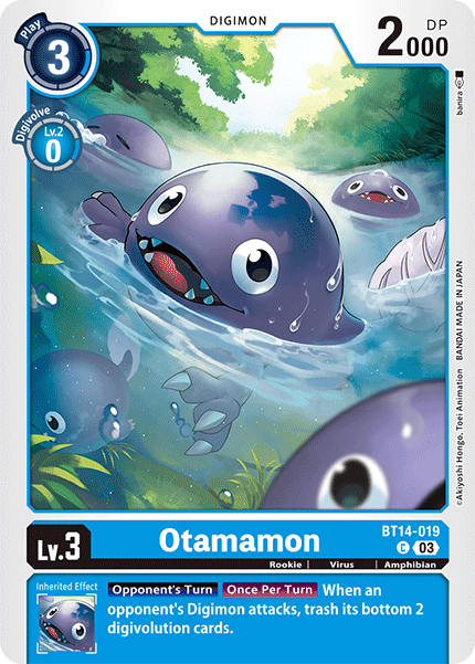 BT14-019 Otamamon Single