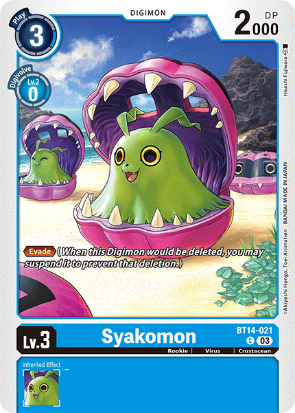 BT14-021 Syakomon Single