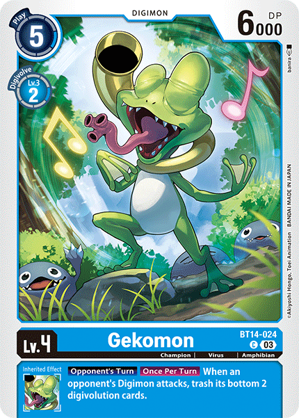 BT14-024 Gekomon Single