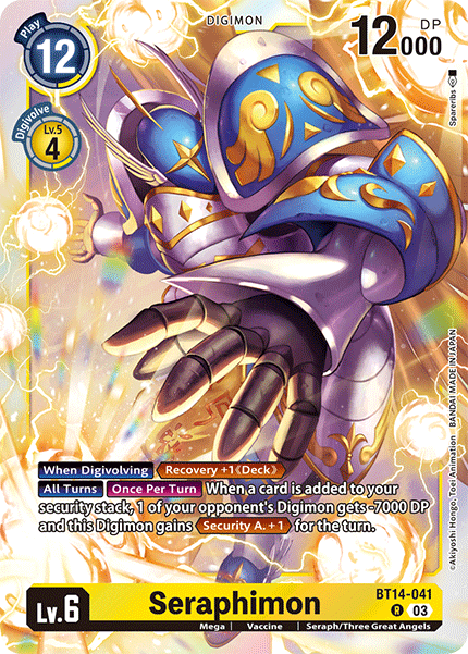 BT14-041 Seraphimon Single