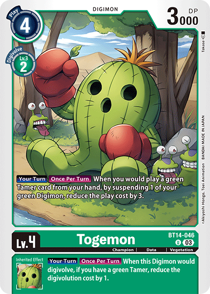 BT14-046 Togemon Single