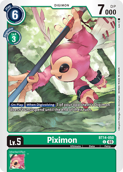 BT14-050 Piximon Single