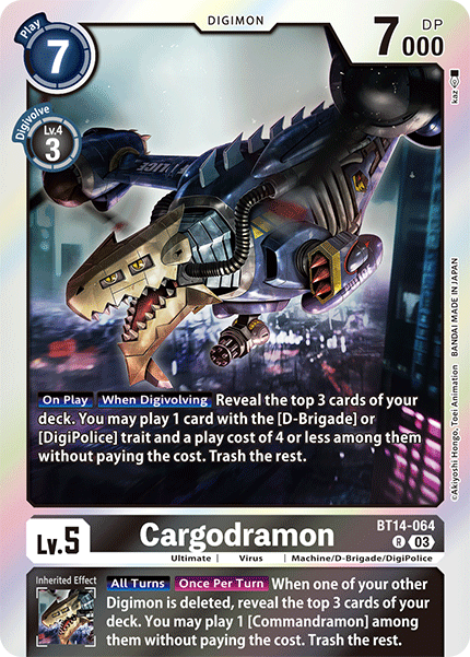 BT14-064 Cargodramon Single